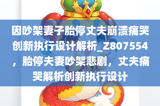 因吵架妻子胎停丈夫崩溃痛哭创新执行设计解析_Z807554，胎停夫妻吵架悲剧，丈夫痛哭解析创新执行设计