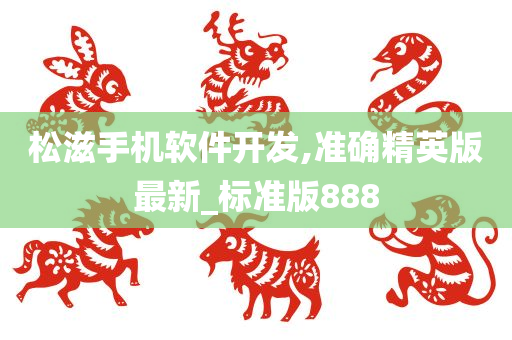 松滋手机软件开发,准确精英版最新_标准版888