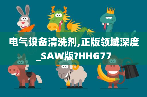 电气设备清洗剂,正版领域深度_SAW版?HHG77