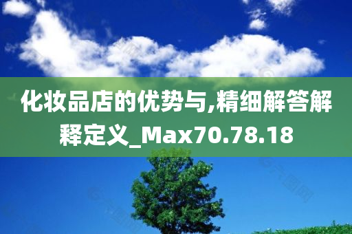 化妆品店的优势与,精细解答解释定义_Max70.78.18