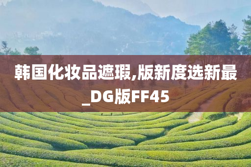 韩国化妆品遮瑕,版新度选新最_DG版FF45