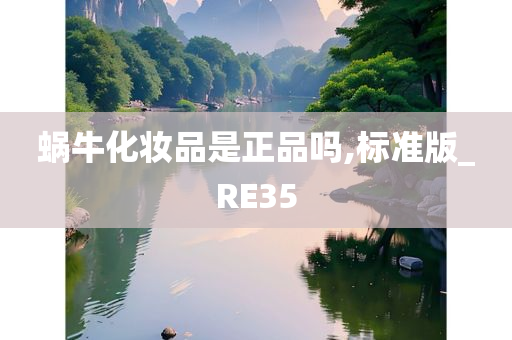 蜗牛化妆品是正品吗,标准版_RE35