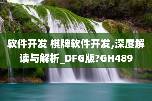 软件开发 棋牌软件开发,深度解读与解析_DFG版?GH489