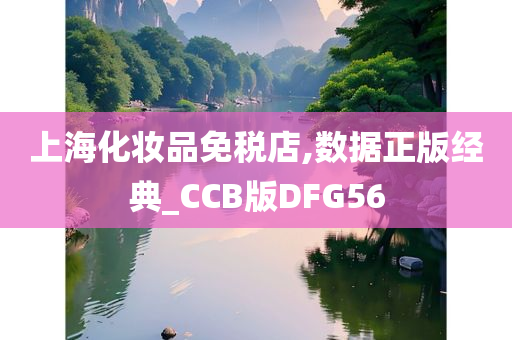 上海化妆品免税店,数据正版经典_CCB版DFG56